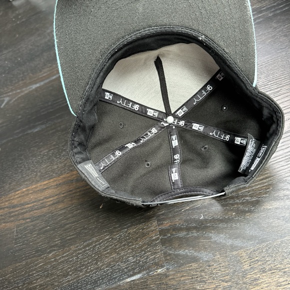 Dude Perfect 9fifty Black and Teal Hat - Picture 4 of 5